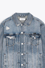 EGO DENIM JACKET DARK BLUE